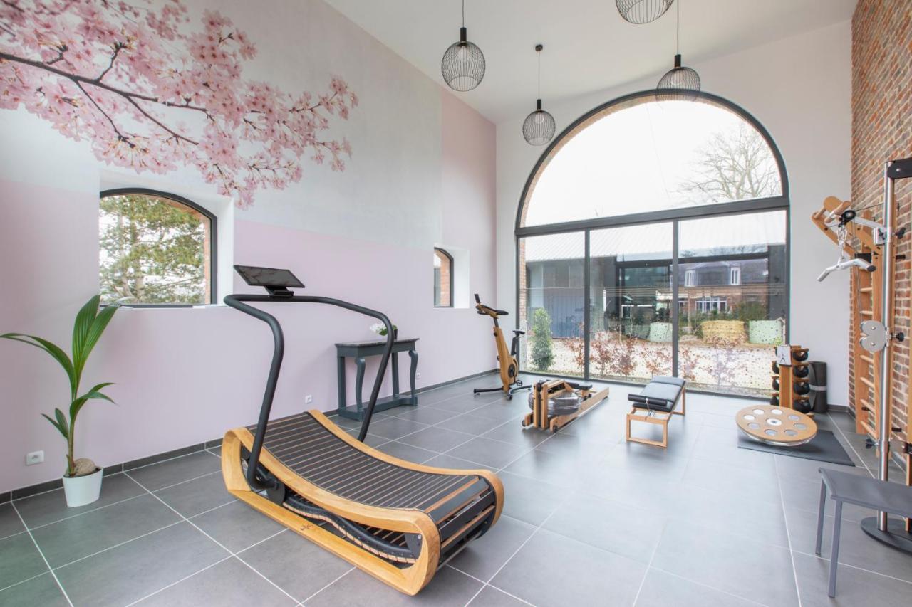 Aux Petits Lapins De Sorval, Sauna Prive, Fitness Selvigny Экстерьер фото